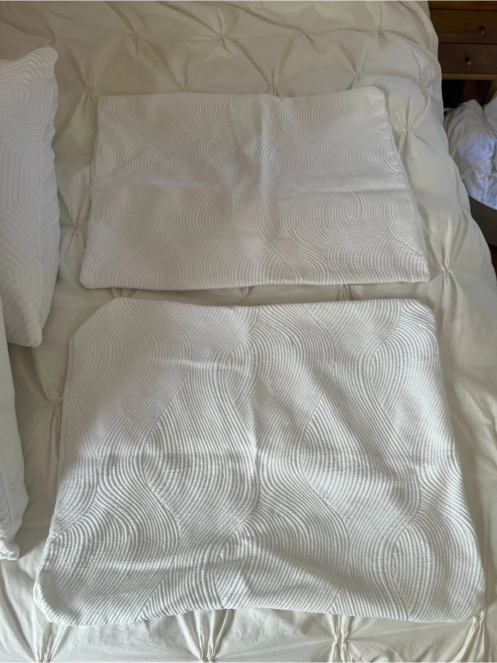 West Elm white queen